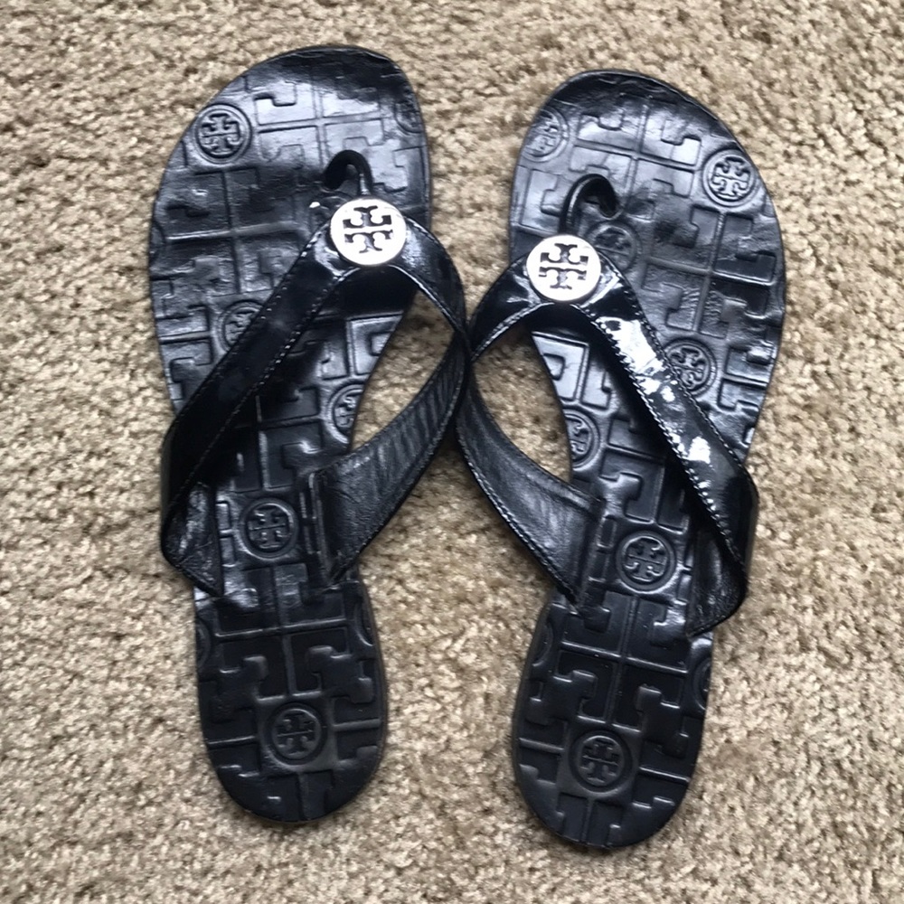 Tory Burch flip flops.